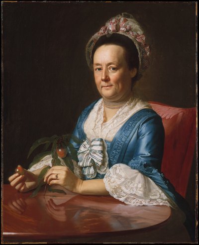 Porträt von Mrs. John Winthrop von John Singleton Copley